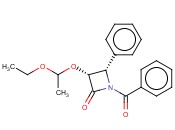 (3R,4S)-1-苯甲酰-3-(1-乙氧乙氧基)-4-苯基-2-氮杂<span class='lighter'>环</span><span class='lighter'>丁酮</span>