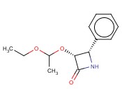 (3R,4S)-3-(1-乙氧基乙氧基)-4-苯基-2-氮杂<span class='lighter'>环</span><span class='lighter'>丁酮</span>