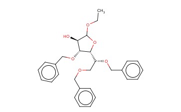 ETHYL <span class='lighter'>3,5,6-TRI-O-BENZYL-D-GLUCOFURANOSIDE</span>