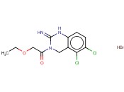 5,6-二氯-3,4-二氢-2(1H)-亚胺喹唑啉-3-<span class='lighter'>乙酸乙酯</span>氢溴酸盐