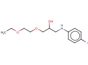 N-[3-(2-ETHOXYETHOXY)-2-HYDROXYPROPYL]-<span class='lighter'>4-IODOANILINE</span>