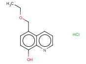 5-(ETHOXYMETHYL)-<span class='lighter'>8-HYDROXYQUINOLINE</span> HYDROCHLORIDE
