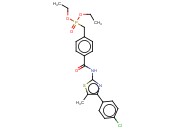 二<span class='lighter'>乙基</span>4-（（4-氯<span class='lighter'>苯基</span>）-5-甲基噻唑-2-<span class='lighter'>基</span>）氨基<span class='lighter'>甲</span><span class='lighter'>酰</span><span class='lighter'>基</span>苄基膦酸酯