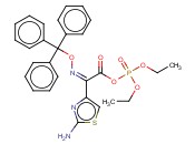 o，O－<span class='lighter'>二</span><span class='lighter'>乙基</span>磷酰基-（z）-2－（2－氨基噻唑-4-基）-2-<span class='lighter'>叔</span><span class='lighter'>丁</span>氧羰基-1-甲基）已氧亚氨基<span class='lighter'>乙酸</span><span class='lighter'>酯</span>