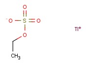 <span class='lighter'>THALLIUM</span> (I) ETHYLSUFATE