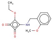 3-ETHOXY-4-[(<span class='lighter'>2-METHOXYBENZYL</span>)AMINO]CYCLOBUT-3-ENE-1,2-DIONE
