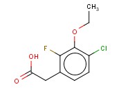 4-CHLORO-3-ETHOXY-2-<span class='lighter'>FLUOROPHENYLACETIC</span> ACID