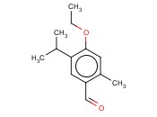 4-<span class='lighter'>ETHOXY</span>-5-ISOPROPYL-2-METHYLBENZALDEHYDE