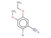 2-<span class='lighter'>溴</span>-5-乙<span class='lighter'>氧基</span>-4-<span class='lighter'>甲</span><span class='lighter'>氧基</span>苯<span class='lighter'>甲</span>腈
