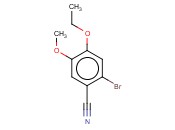 2-<span class='lighter'>溴</span>-4-<span class='lighter'>乙</span>氧基-5-甲氧基苯甲<span class='lighter'>腈</span>