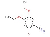 2-<span class='lighter'>溴</span>-4,5-二<span class='lighter'>乙</span>氧基苯甲<span class='lighter'>腈</span>