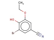 3-<span class='lighter'>溴</span>-5-<span class='lighter'>乙</span>氧基-4-羟基苯甲<span class='lighter'>腈</span>