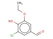 3-氯-5-乙氧基-4-羟基<span class='lighter'>苯</span><span class='lighter'>甲醛</span>