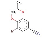3-<span class='lighter'>溴</span>-5-<span class='lighter'>乙</span>氧基-4-甲氧基苯甲<span class='lighter'>腈</span>