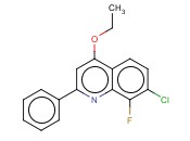 7-<span class='lighter'>Chloro-4-ethoxy-8-fluoro-2-phenylquinoline</span>