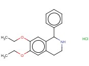 6,7-二乙氧基-1-苯基-1,2,3,4-四氢<span class='lighter'>异</span>喹啉<span class='lighter'>盐酸盐</span>