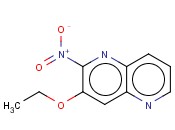 1,5-二<span class='lighter'>氮</span><span class='lighter'>杂</span>萘-1,3-乙氧基-2-硝基-（9CI）