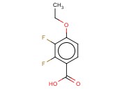 <span class='lighter'>BENZOIC</span> ACID, <span class='lighter'>4-ETHOXY-2,3-DIFLUORO-</span>