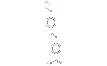 4'-乙氧基<span class='lighter'>苯</span><span class='lighter'>亚</span>甲基-4-乙酰<span class='lighter'>基</span>苯胺