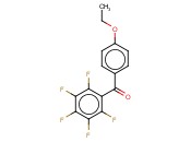 4-乙氧基-2',3',4',5',6'-<span class='lighter'>五</span><span class='lighter'>氟</span>二<span class='lighter'>苯</span><span class='lighter'>甲</span>酮