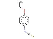 4-乙氧基<span class='lighter'>苯基</span><span class='lighter'>硫</span><span class='lighter'>代</span>异氰酸<span class='lighter'>酯</span>