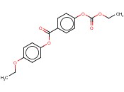 4-(4'-<span class='lighter'>乙</span>氧基<span class='lighter'>苯</span><span class='lighter'>氧</span><span class='lighter'>羰基</span>)苯基碳酸<span class='lighter'>乙</span>酯