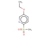 <span class='lighter'>5-ETHOXY-2-MESYLPYRIDINE</span>