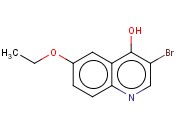 3-BROMO-6-ETHOXY-4-<span class='lighter'>HYDROXYQUINOLINE</span>