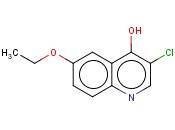 3-CHLORO-6-ETHOXY-4-<span class='lighter'>HYDROXYQUINOLINE</span>