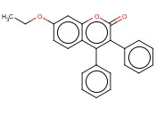 7-ETHOXY-3,4-<span class='lighter'>DIPHENYL</span> COUMARIN