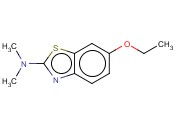 <span class='lighter'>2-BENZOTHIAZOLAMINE</span>, <span class='lighter'>6-ETHOXY-N</span>,<span class='lighter'>N-DIMETHYL-</span>