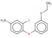 4-(3-ETHOXYPHENOXY)-<span class='lighter'>3-IODOANILINE</span>