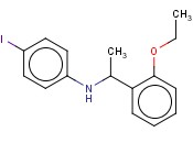N-[1-(2-ETHOXYPHENYL)ETHYL]-<span class='lighter'>4-IODOANILINE</span>