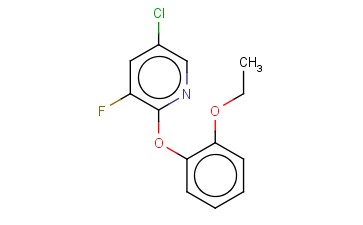 5-CHLORO-2-(2-ETHOXYPHENOXY)-<span class='lighter'>3-FLUOROPYRIDINE</span>