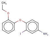 4-(2-ETHOXYPHENOXY)-<span class='lighter'>3-IODOANILINE</span>