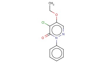 4-CHLORO-5-ETHOXY-2-PHENYL-3(2H)-PYRIDAZINONE