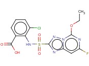 3-<span class='lighter'>氯</span>-2-[(5-乙氧基-7-氟-[1,2,4]三唑并[5,1-f]嘧啶-2-基)<span class='lighter'>磺</span><span class='lighter'>酰</span>氨基]<span class='lighter'>苯甲酸</span>