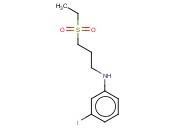 N-[3-(ETHANESULFONYL)PROPYL]-<span class='lighter'>3-IODOANILINE</span>