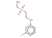 N-[2-(ETHANESULFONYL)ETHYL]-<span class='lighter'>3-IODOANILINE</span>
