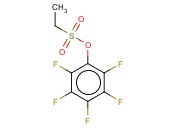 <span class='lighter'>2,3,4,5,6-PENTAFLUOROPHENYL</span> <span class='lighter'>ETHANE-1-SULFONATE</span>