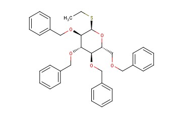 A-D-GLUCOPYRANOSIDE, ETHYL 2,3,4,6-TETRAKIS-O-(PHENYLMETHYL)-1-THIO-