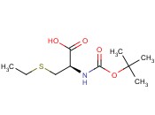 N-(叔丁氧羰基l)-S-乙基-<span class='lighter'>L-</span><span class='lighter'>半胱氨酸</span>
