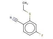 2-(ETHYLTHIO)-<span class='lighter'>4-FLUOROBENZONITRILE</span>