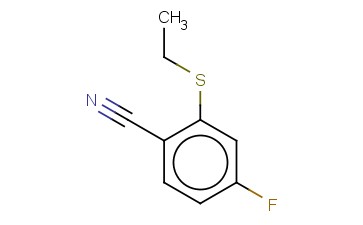 2-(ETHYLTHIO)-<span class='lighter'>4-FLUOROBENZONITRILE</span>