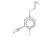 5-(ETHYLTHIO)-<span class='lighter'>2-FLUOROBENZONITRILE</span>