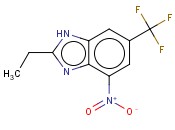 2-乙基-4-硝基-6-(三<span class='lighter'>氟</span>甲基)-1H-<span class='lighter'>苯并咪唑</span>
