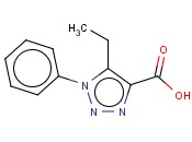 5-<span class='lighter'>乙基</span>-1-<span class='lighter'>苯基</span>-1H-[1,2,3]<span class='lighter'>三</span>唑-4-甲酸