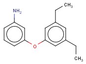 <span class='lighter'>苯胺</span>,3-(3,5-二<span class='lighter'>乙基</span>苯氧基)-
