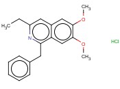 1-苄基-3-乙基-6,7-二<span class='lighter'>甲</span><span class='lighter'>氧基</span>异喹啉<span class='lighter'>盐酸盐</span>