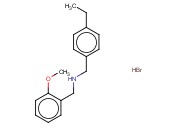 (4-ETHYLBENZYL)(<span class='lighter'>2-METHOXYBENZYL</span>)AMINEHYDROBROMIDE